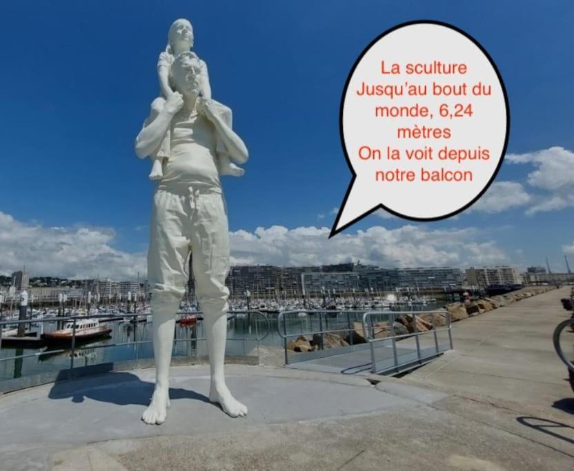 Le Cocon De Jade, La Mer A Perte De Vue Le Havre Bagian luar foto